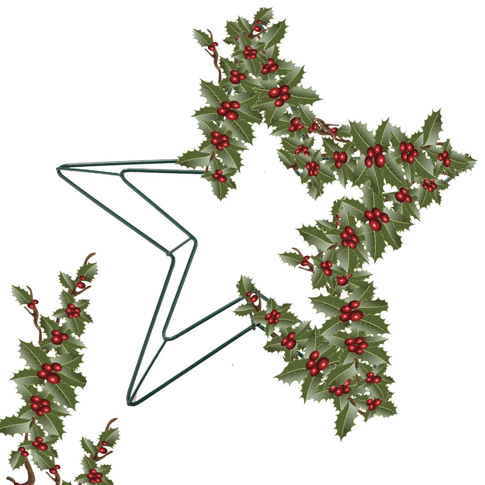 Wreath Form Wire - Estrutura de Guirlanda em Forma de