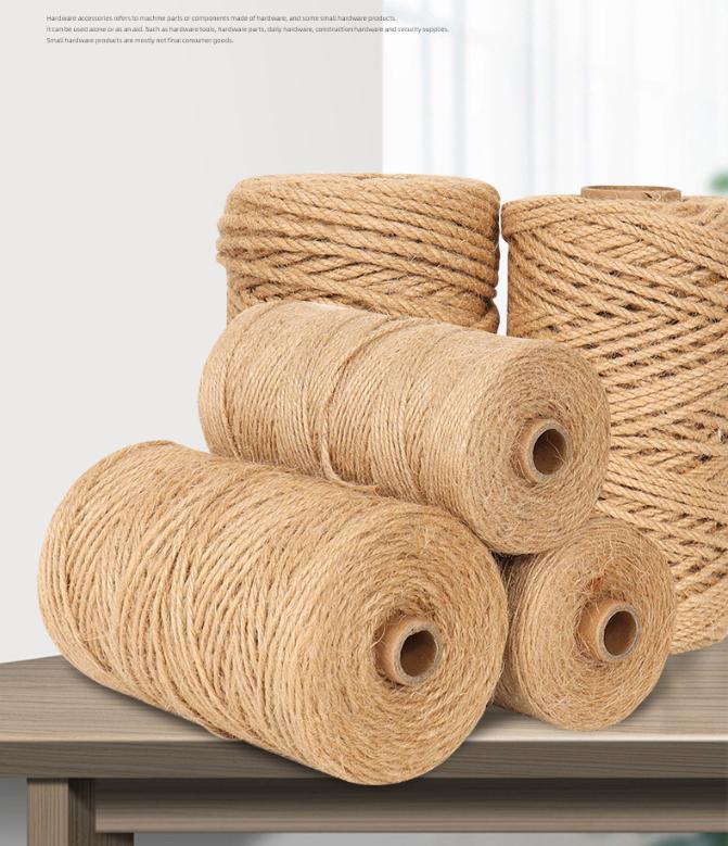 Twine Jute Natural - 100m natural vintage corda de juta