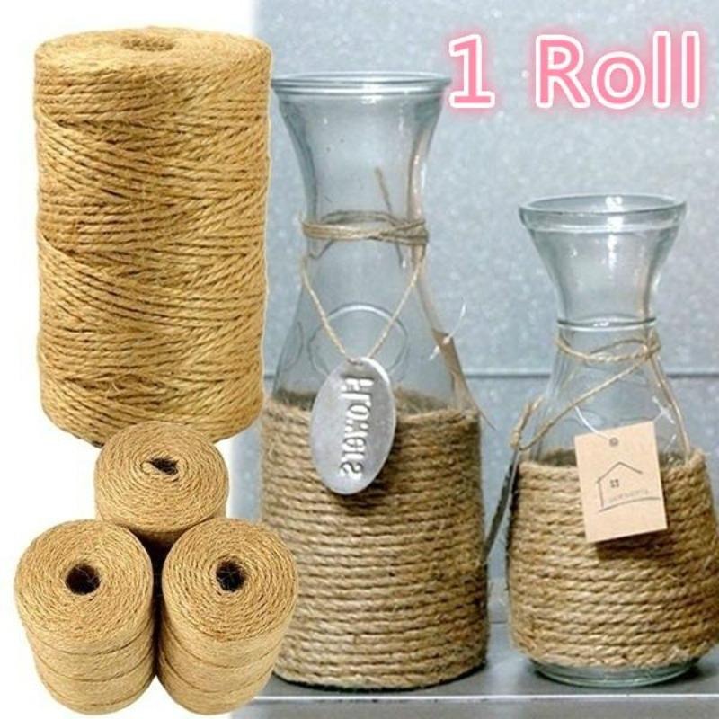 Twine Jute Natural - Corda de Juta 100M Sisal Natural