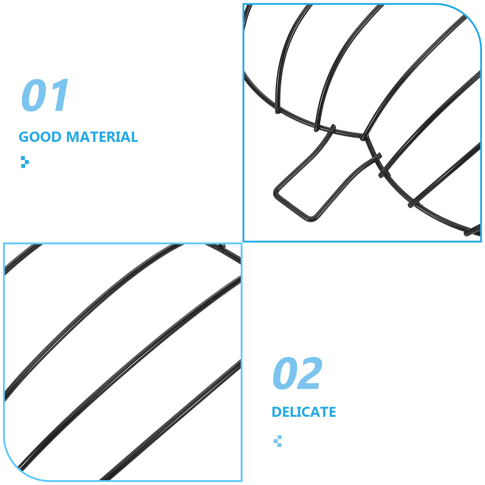 Conjunto de 3 Peças de Estrutu - Wreath Form Wire avaliação e preço