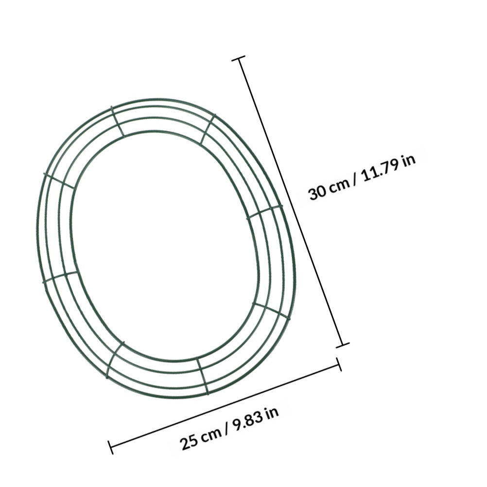 Armação de Guirlanda em Format - Wreath Form Wire avaliação e preço