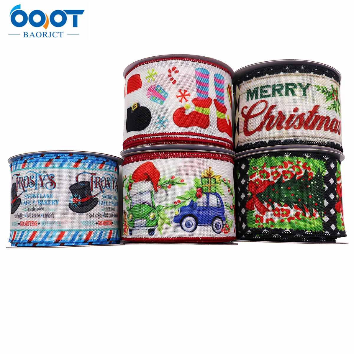 Natal com fio borda fitas 2.5i - Wreath Form Wire avaliação e preço