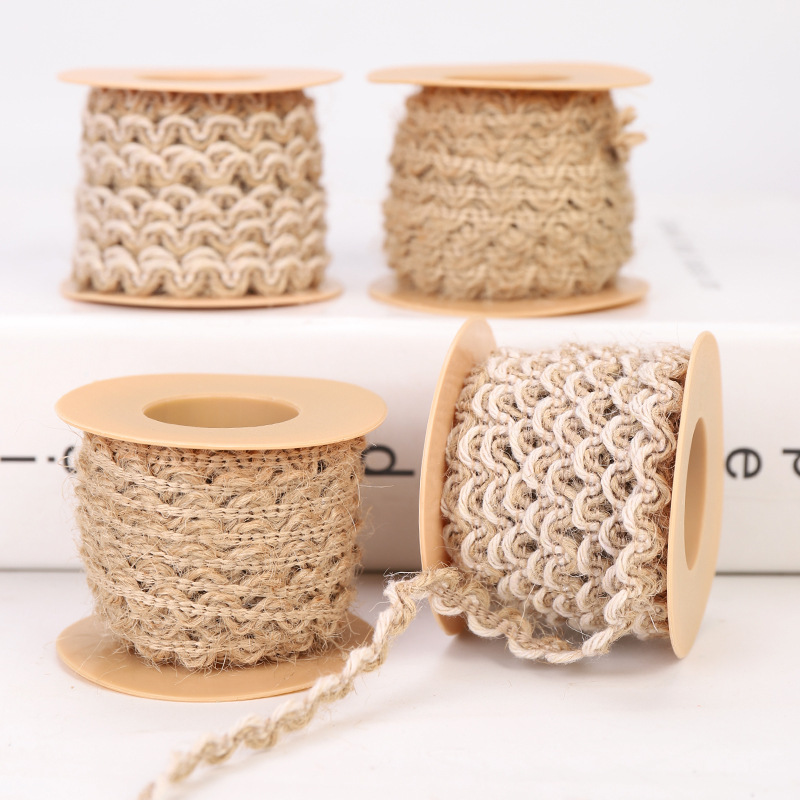 5m fita de juta natural corda  - Twine Jute Natural avaliação e preço