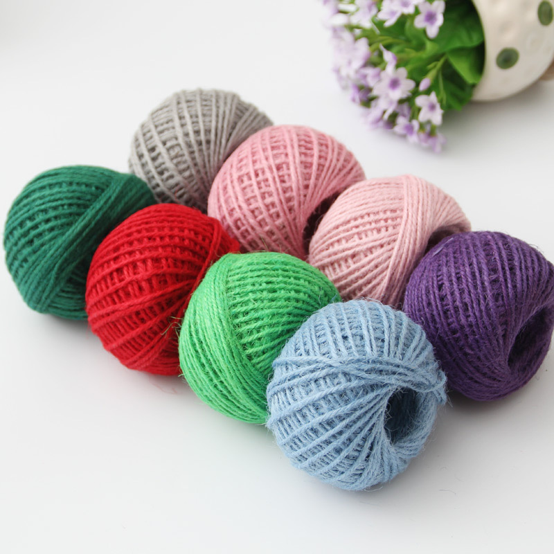 Fio de juta natural de 50m par - Twine Jute Natural avaliação e preço