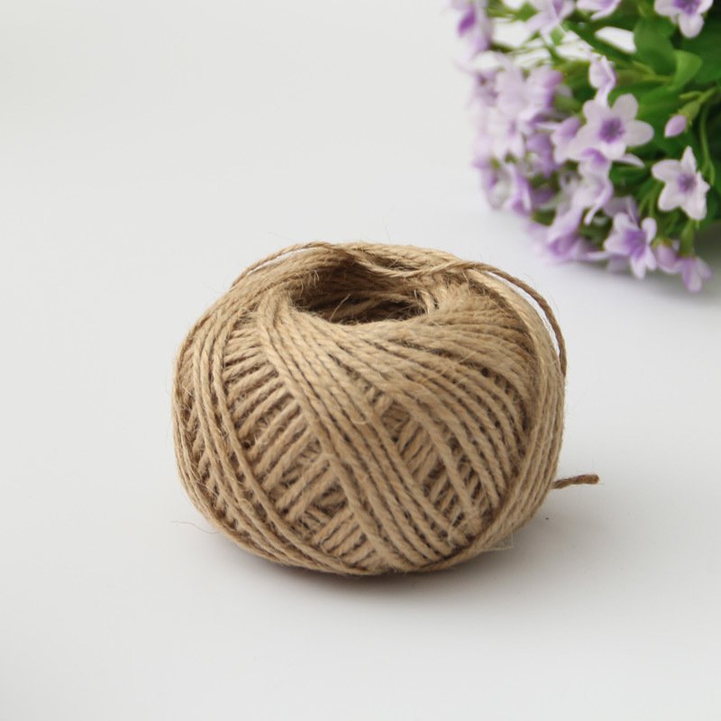 Fio de juta natural de 50m par - Twine Jute Natural avaliação e preço