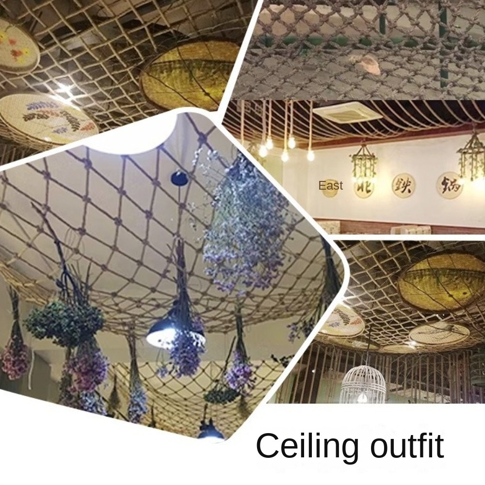 Rede de Escalada de Corda de C - Twine Jute Natural avaliação e preço