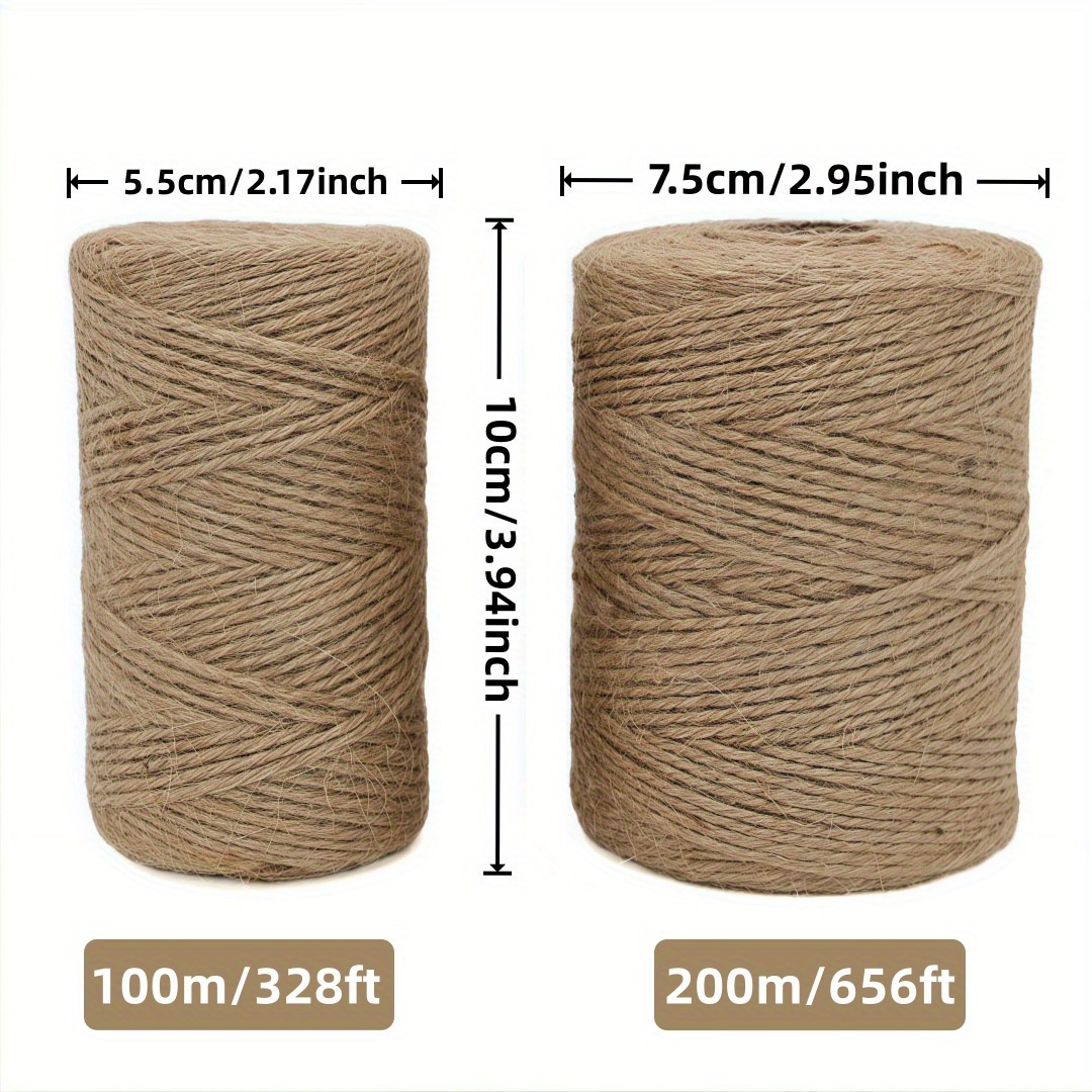 Fita de Juta Natural Vintage p - Twine Jute Natural avaliação e preço