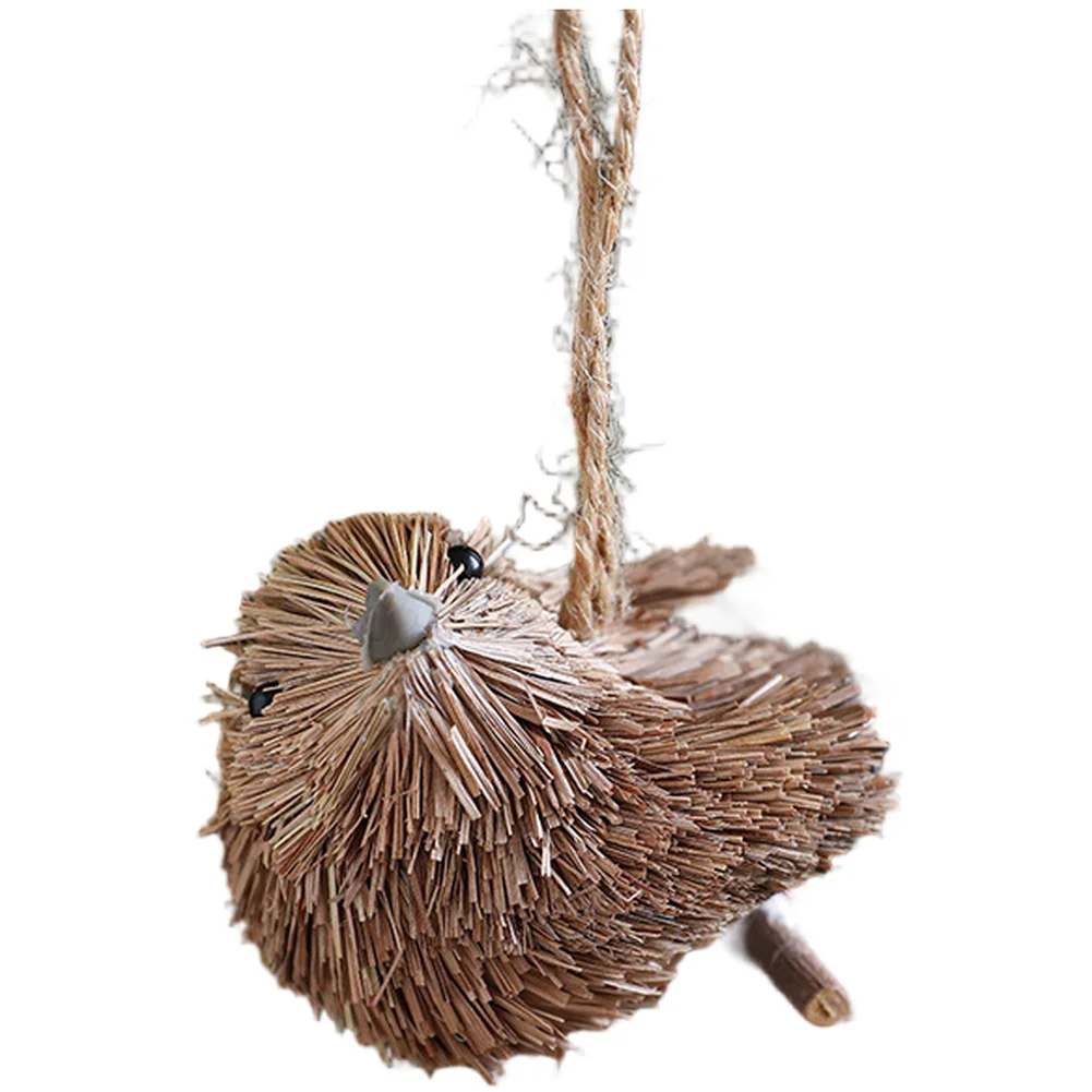 Enfeite de alce natural de pal - Twine Jute Natural avaliação e preço