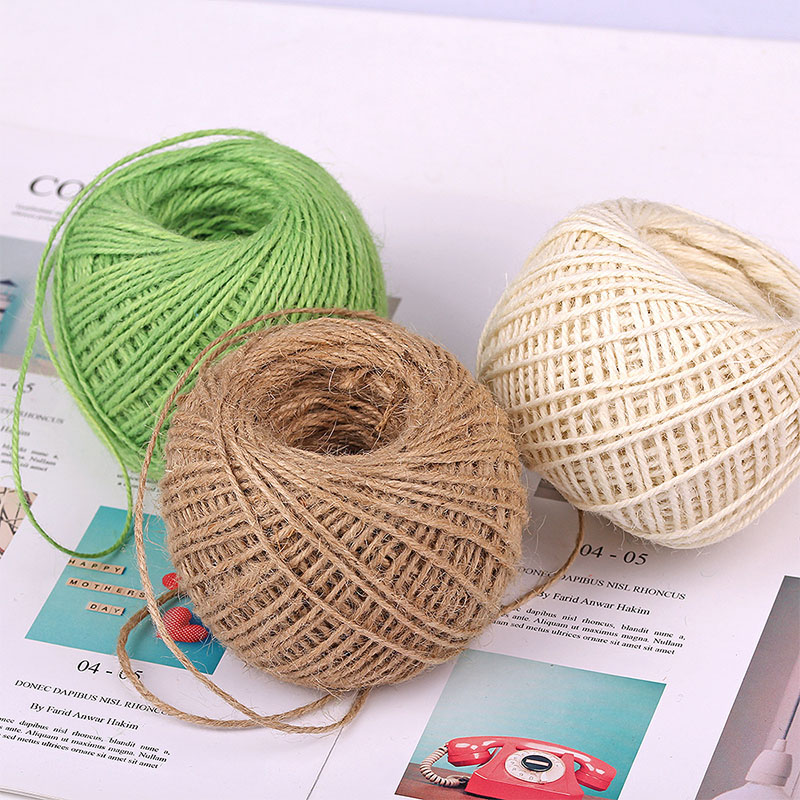 Fio de juta natural colorido d - Twine Jute Natural avaliação e preço