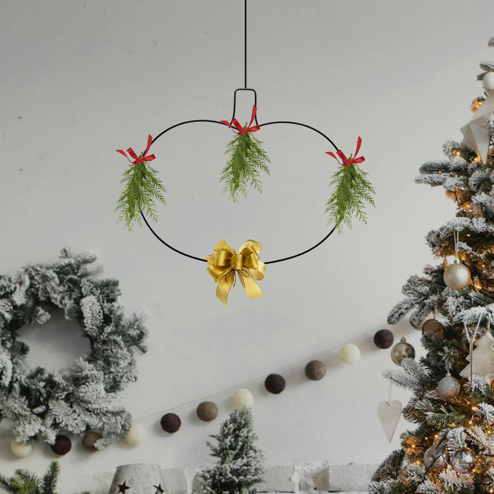 Estrutura de Metal em Formato  - Wreath Form Wire avaliação e preço