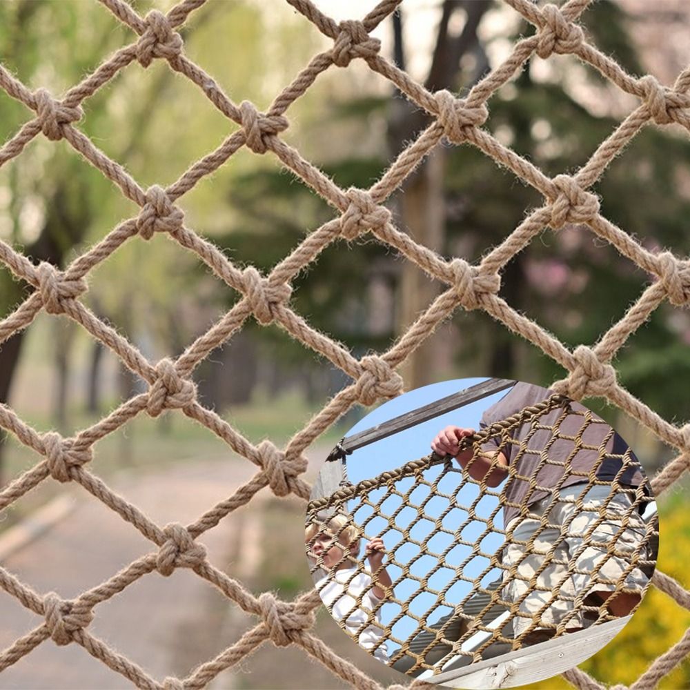 Rede de Escalada em Corda de C - Twine Jute Natural avaliação e preço