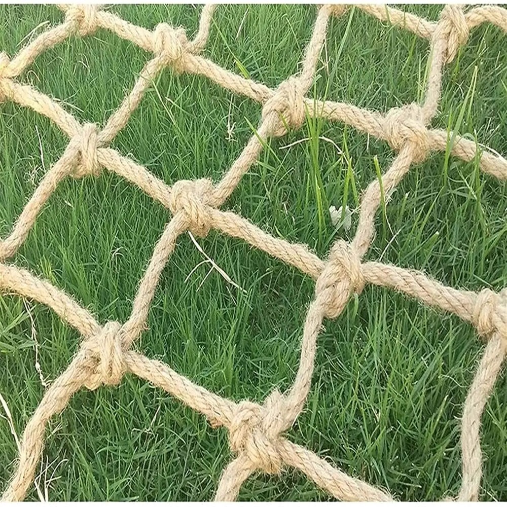 Rede de Escalada em Corda de C - Twine Jute Natural avaliação e preço